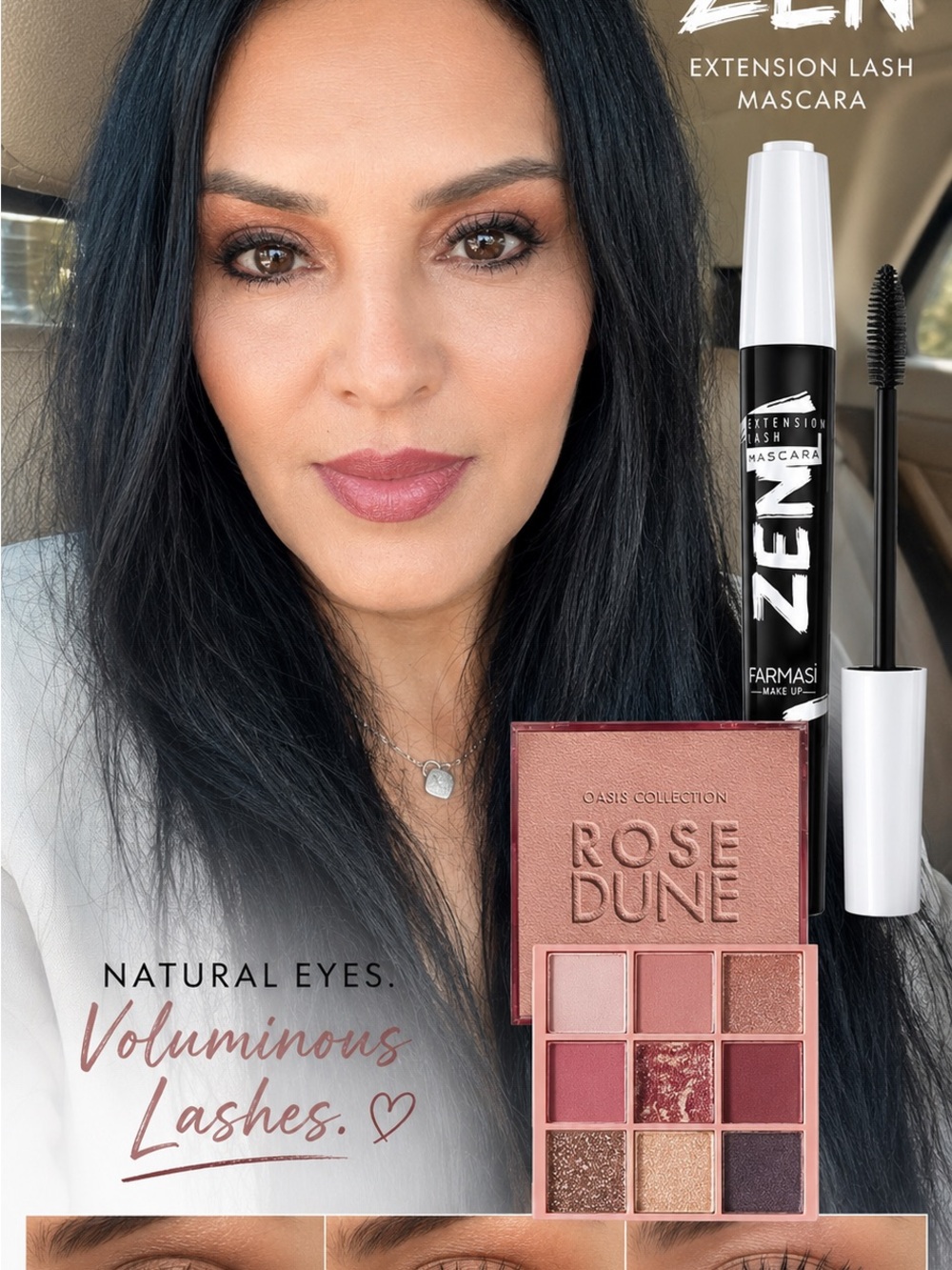 Farmasi Zen Extension Lash Mascara — Black & White